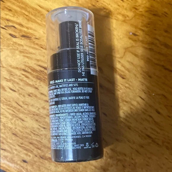 Milani Black Matte Setting Spray Makeup 35ml - Picture 3 of 4